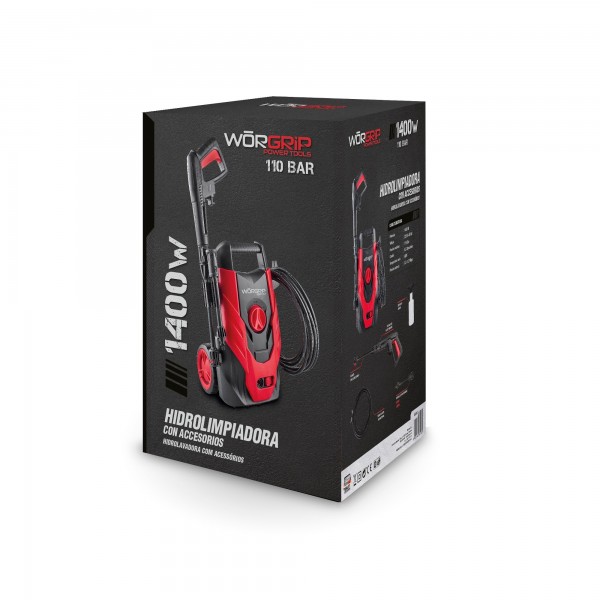 Hidrolimpiadora kuken 1400w. 110b.