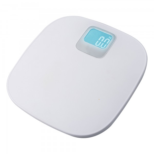 Báscula de Baño Digital Küken Blanca 180kg: Precisión, Diseño Ultra Fino y Seguridad para Tu Bienestar