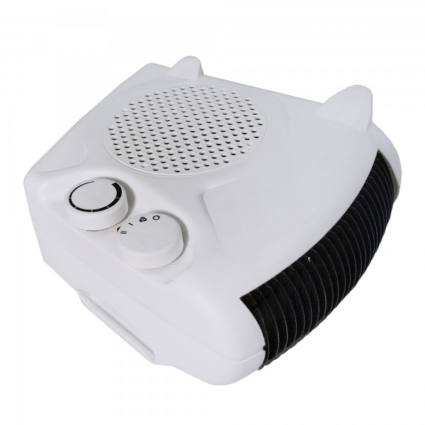 Calefactor Eléctrico Portátil Küken 1000/2000W: Calor Rápido y Versátil para Hogar y Oficina (Horizontal/Vertical)